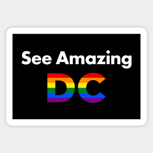 See Amazing DC Sticker